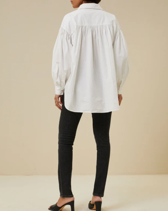 BLOUSE SARAH BLANCHE ~ BY BAR